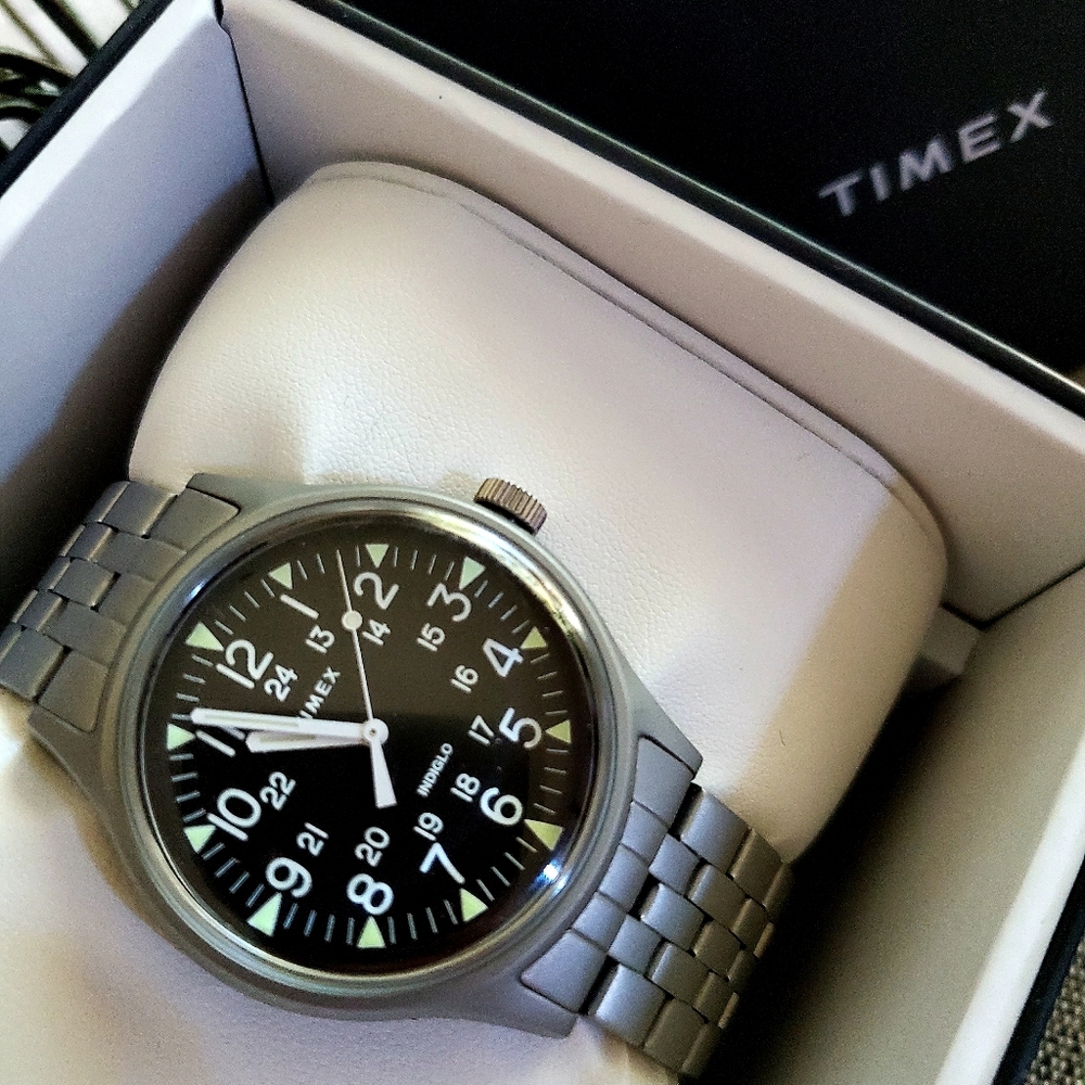 Timex MK1 Indiglo Watch